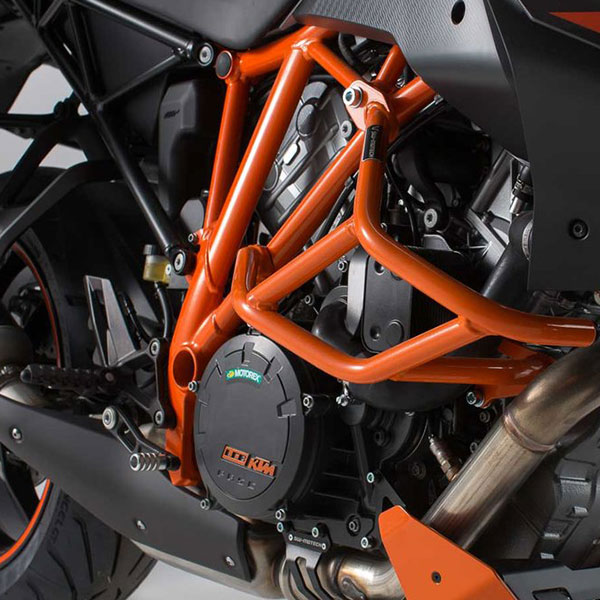 SW Motech Orange Crash Bars