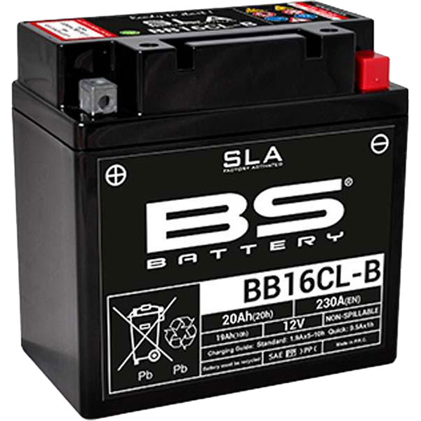 BS Batteries Motorcycle Battery 16 BS Batteries Motorcycle Battery