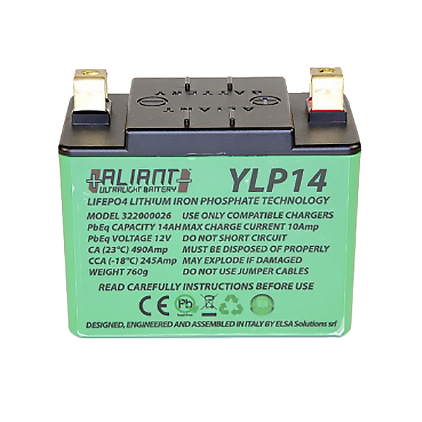 Aliant Lithium Motorcycle Battery